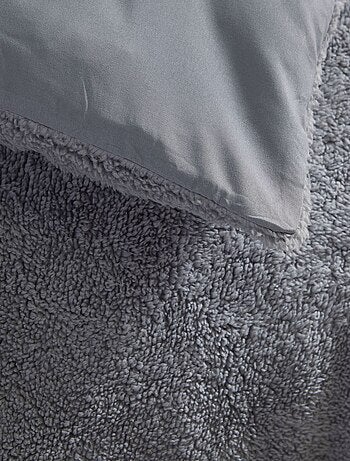 Parure de lit polaire teddy BIEN AU CHAUD