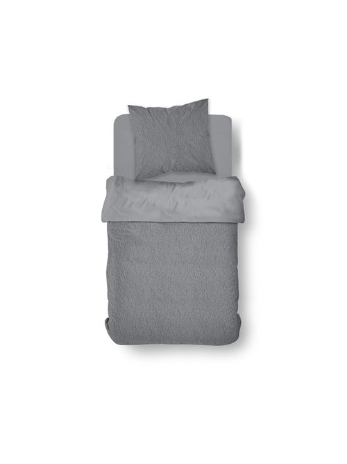 Parure de lit polaire teddy BIEN AU CHAUD - Kiabi Parure de lit polaire teddy BIEN AU CHAUD - Kiabi