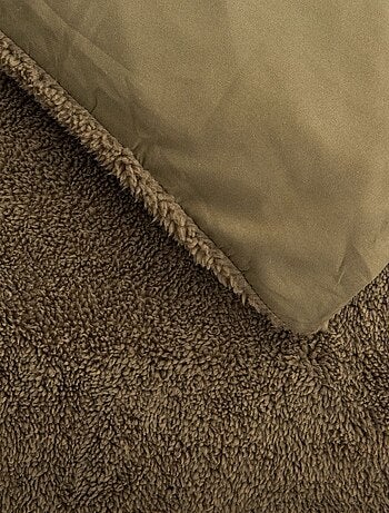 Parure de lit polaire teddy BIEN AU CHAUD