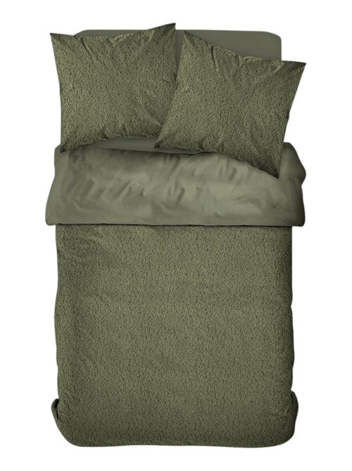 Parure de lit polaire teddy BIEN AU CHAUD - Kiabi