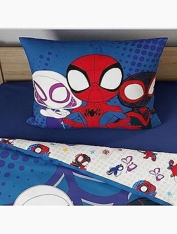 Parure de lit polycoton aymax spiderman