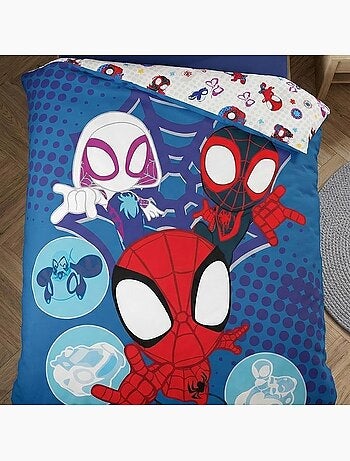 Parure de lit polycoton aymax spiderman