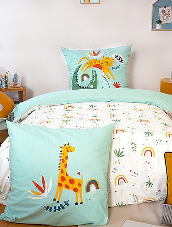 Parure de lit POUMBA coton BCI adouci