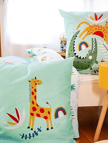 Parure de lit POUMBA coton BCI adouci