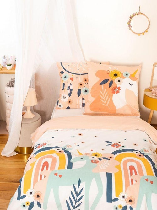 Parure de lit pour enfant réversible à bi-histoire - Kiabi