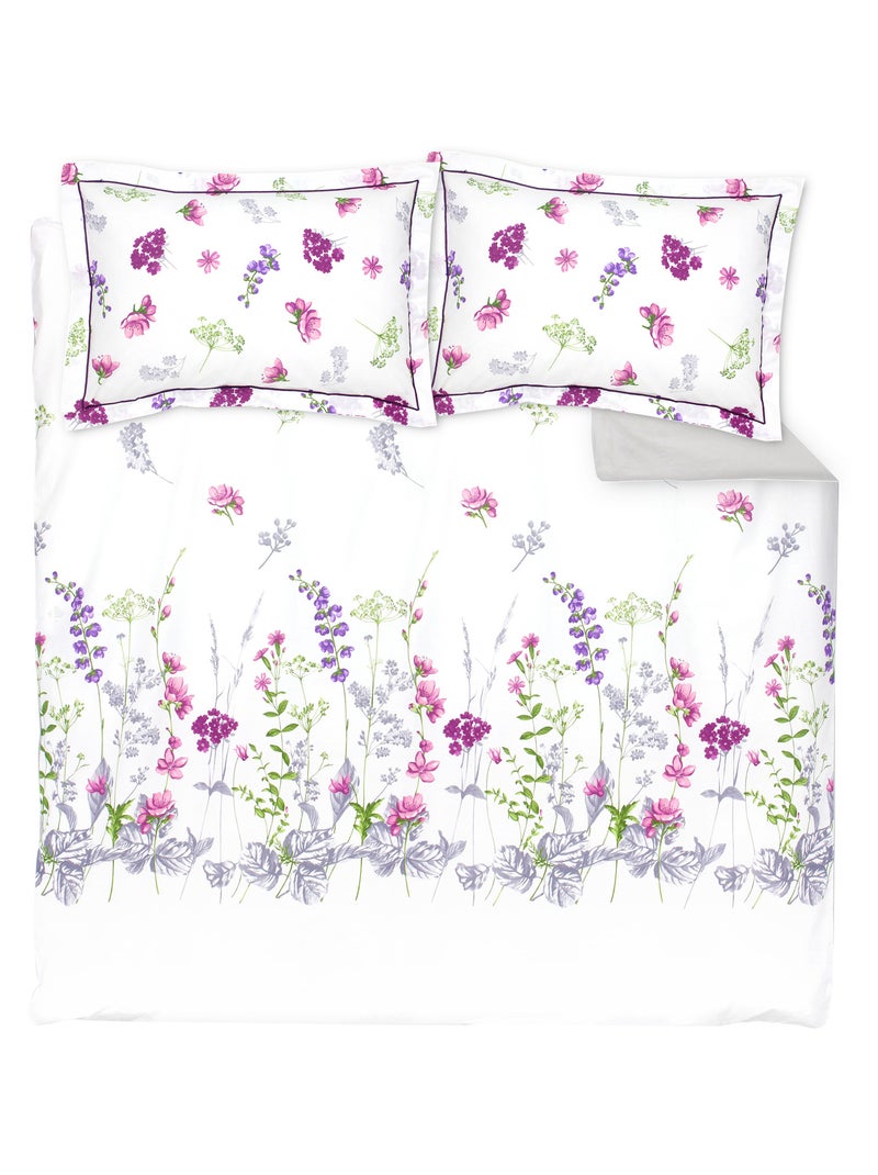 Parure de lit PRETTY Taie 50x70 cm Blanc - Kiabi