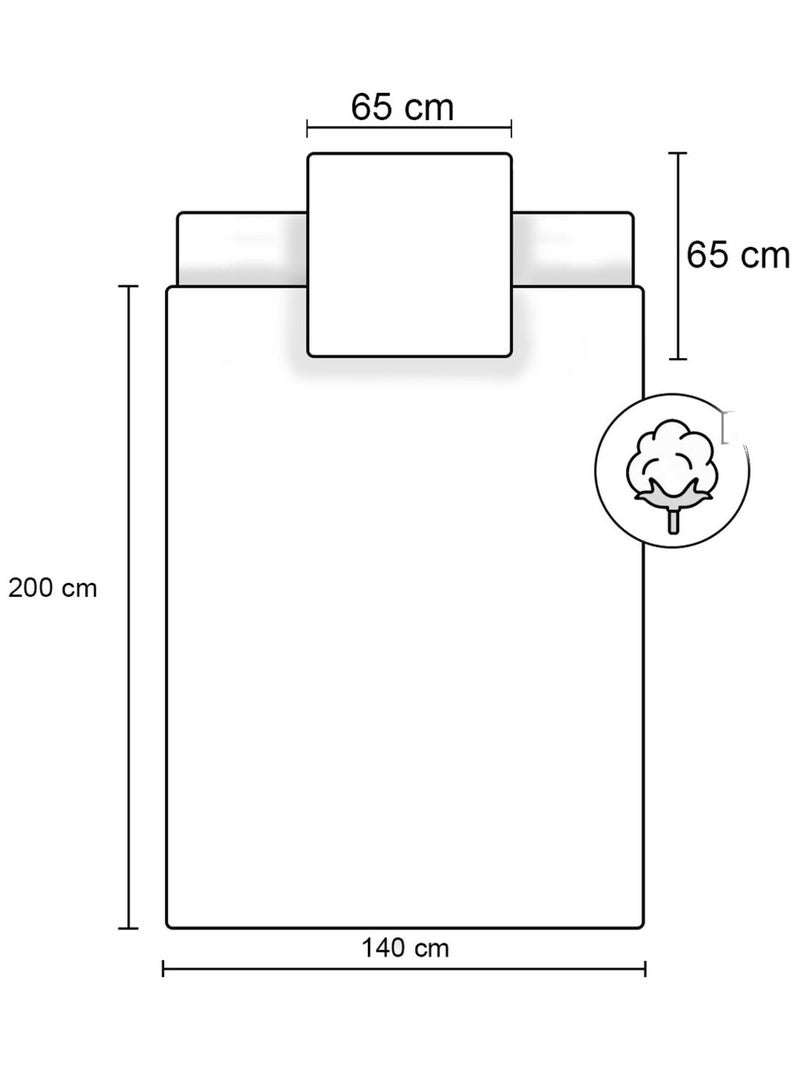 Parure de Lit Princesses Disney Enfant, 100% Coton Oeko-Tex, Lit 1 place, ROYALE Rose - Kiabi