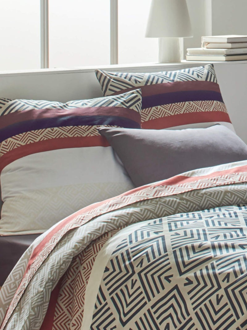 Parure de lit RAYSME gris anthracite - Kiabi