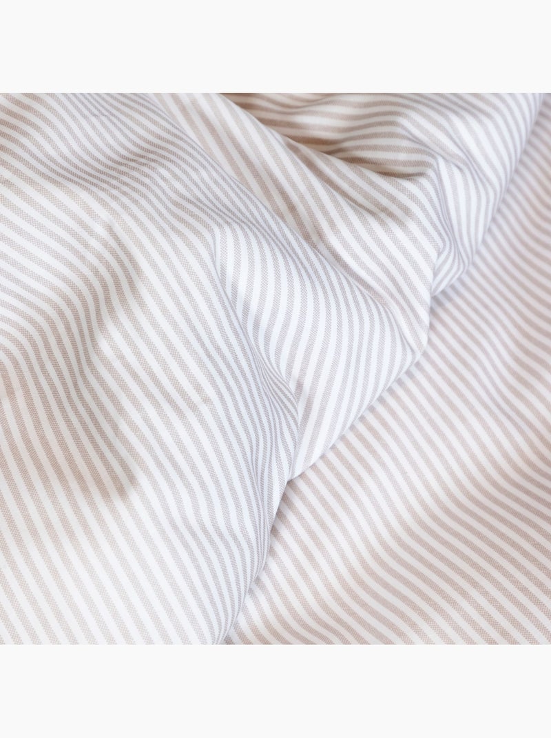 Parure de lit rayures Bengal Blanc - Kiabi