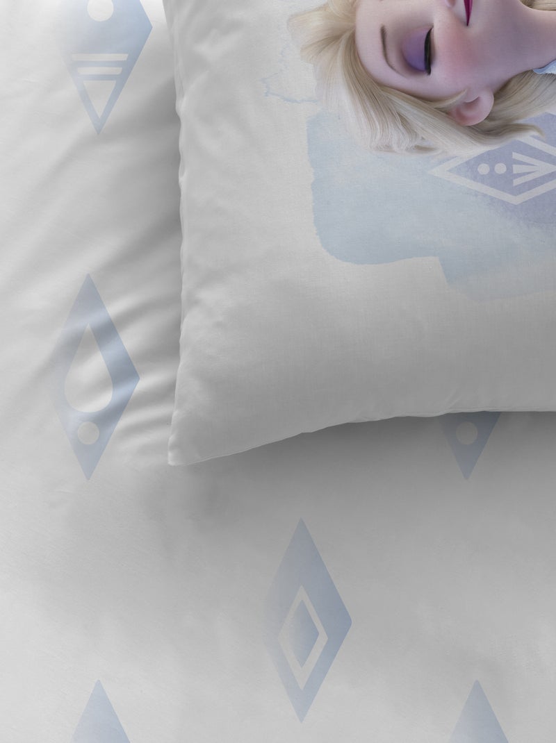 Parure de lit 'Reine des Neiges' Bleu - Kiabi