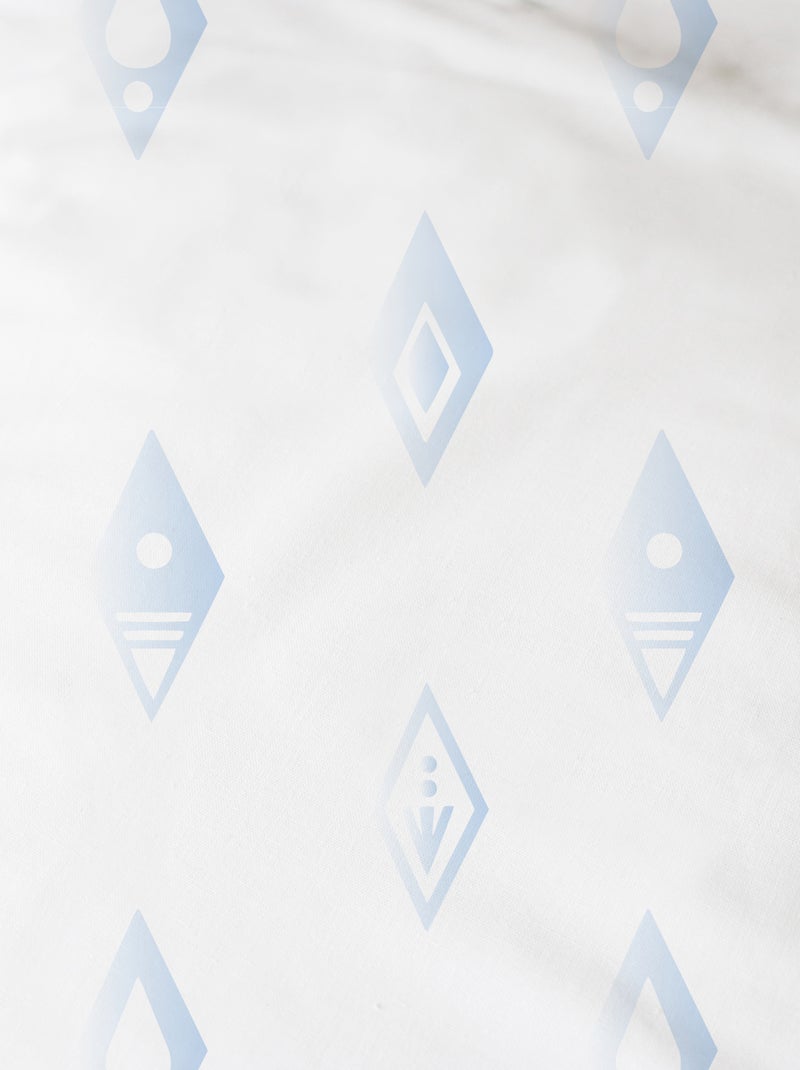 Parure de lit 'Reine des Neiges' Bleu - Kiabi