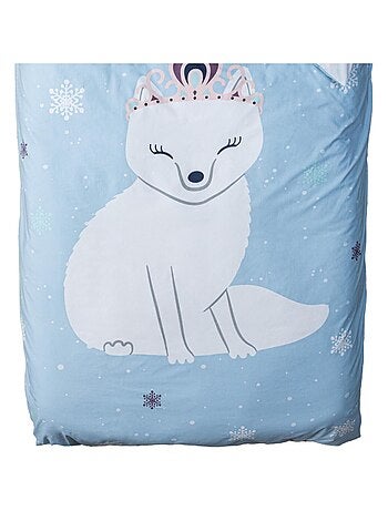 Parure de lit renard blanc pour enfant