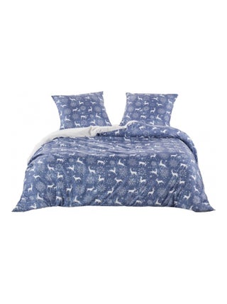 Parure de lit RENNE Bleu