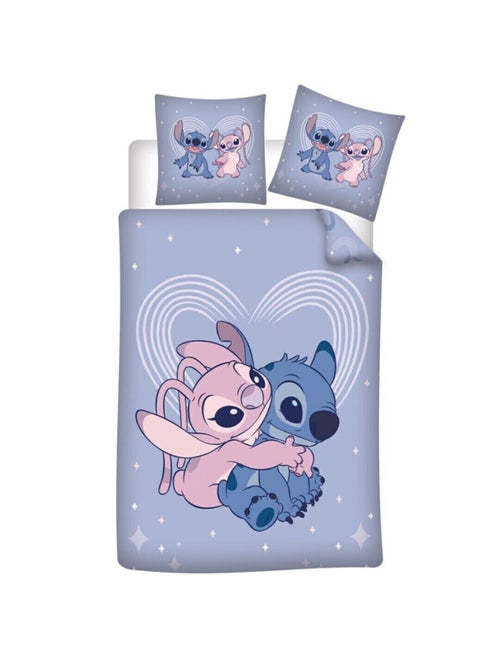 Parure de lit réversible - Stitch et Angel - 240x220 cm - Kiabi