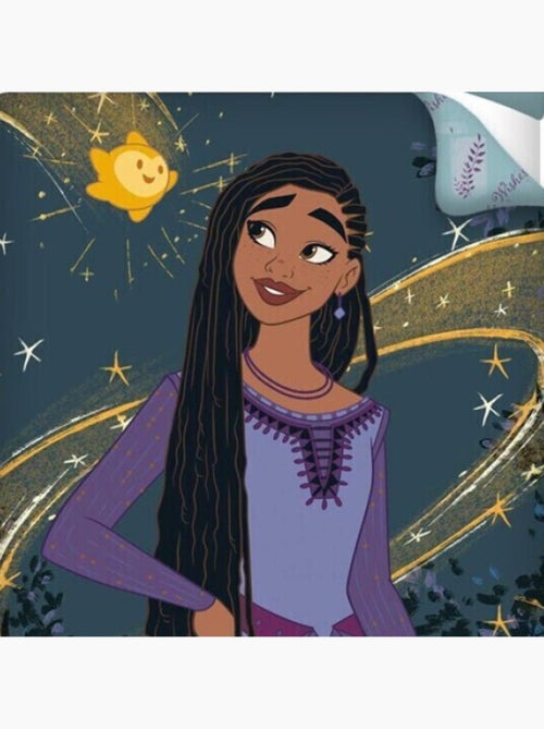 Parure de lit réversible - Wish, Asha et La Bonne Etoile - 140 cm x 200 cm - Kiabi