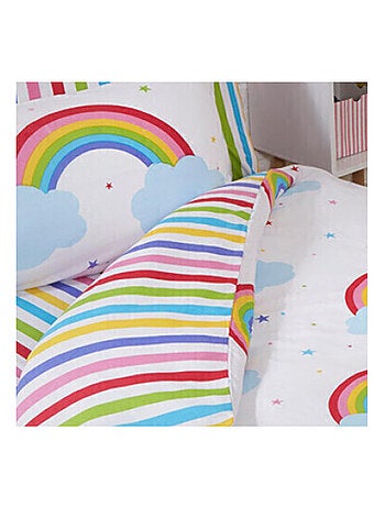 Parure de lit Reversible Arc en Ciel 120*150