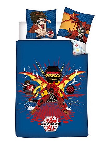 Parure de lit réversible Bakugan - 140 cm x 200 cm