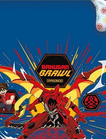 Parure de lit réversible Bakugan - 140 cm x 200 cm