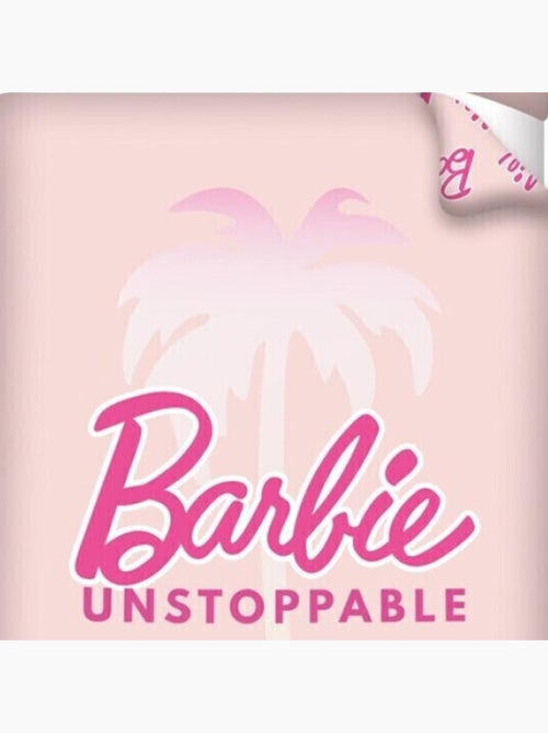 Parure de lit réversible Barbie - Rose - 140 cm x 200 cm - Kiabi