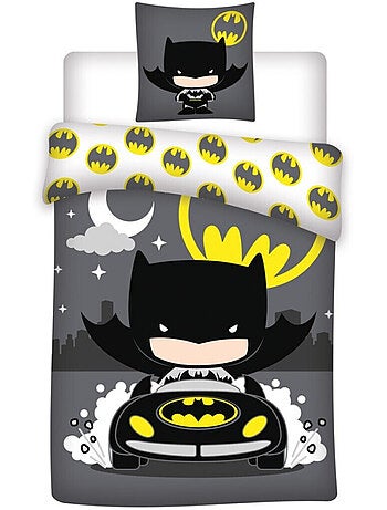 Parure de lit réversible Batman - 140 cm x 200 cm