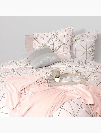 Parure de lit réversible coton bio - 3 pièces
