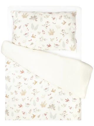 Parure de lit réversible en gaze de coton, Aube SEVIRA KIDS