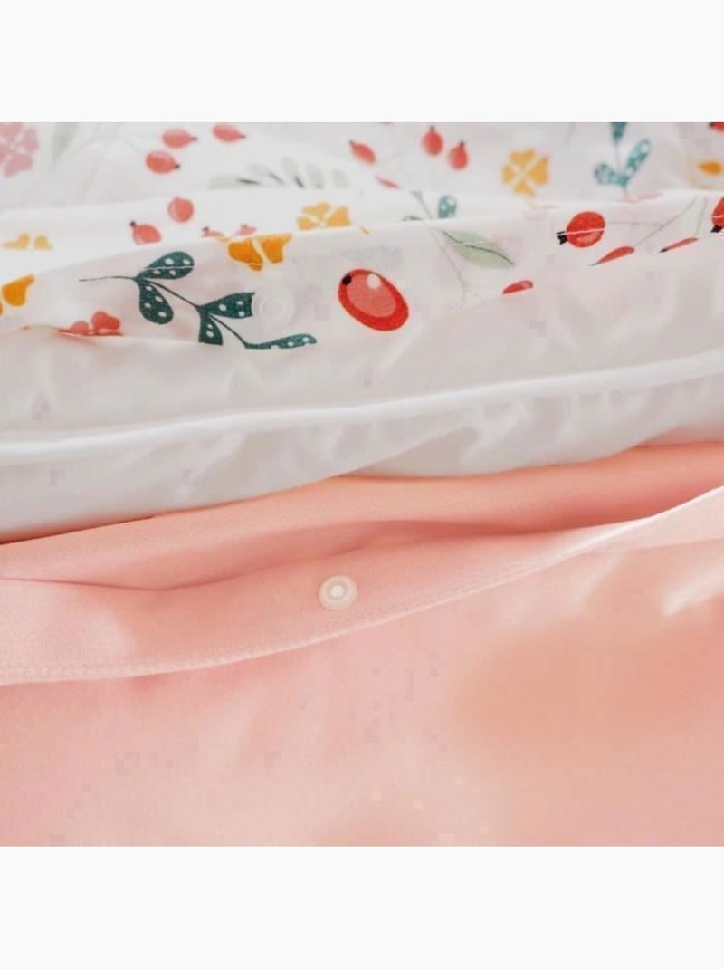 Parure de lit réversible enfant - 2 pièces Rose - Kiabi