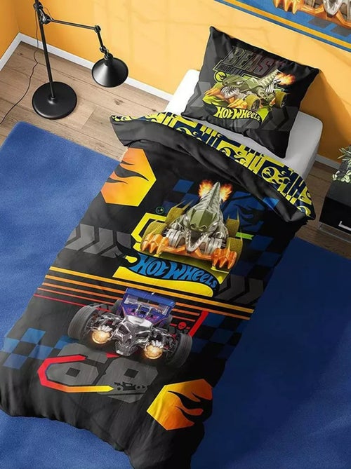 Parure de lit réversible Hot Weels -135 x 200 cm - Kiabi
