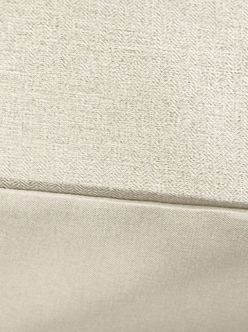 Parure de lit réversible motif chevron 2 places crème Espiga - Kiabi