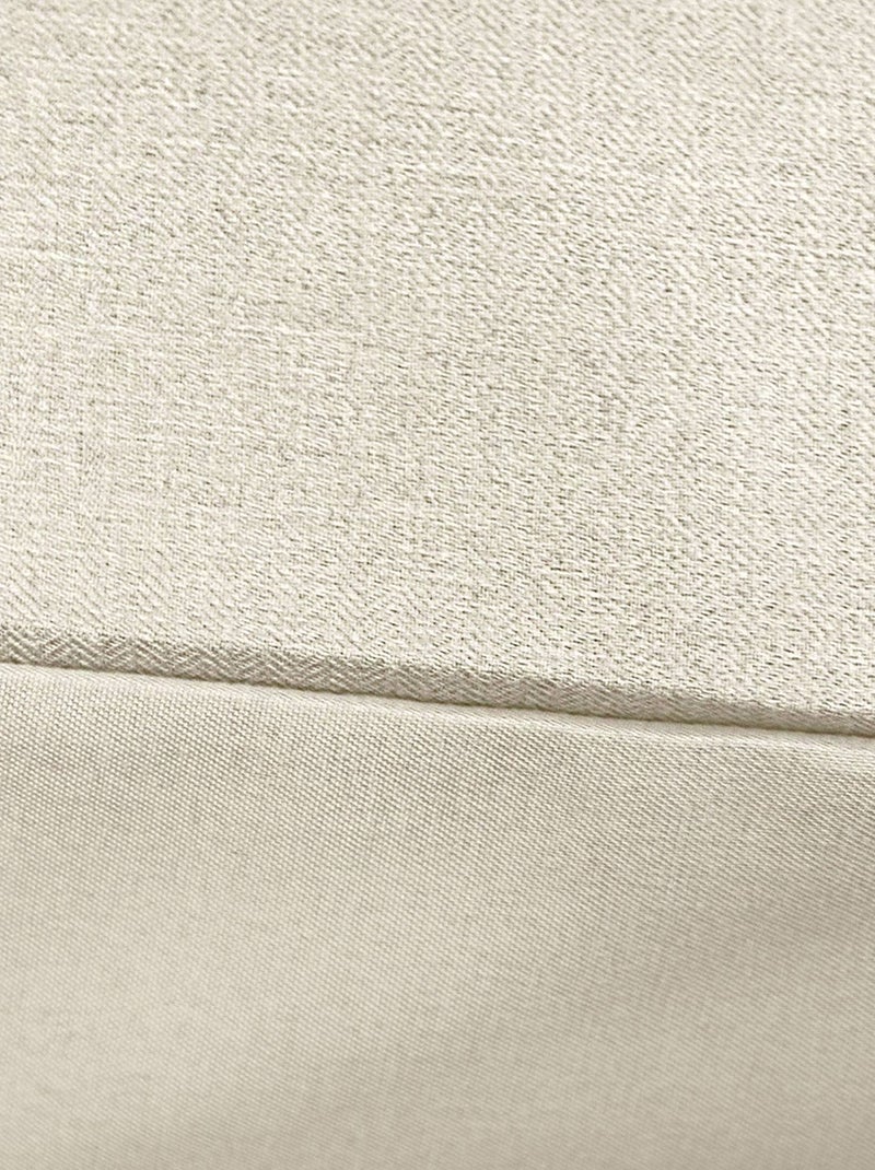 Parure de lit réversible motif chevron 2 places crème Espiga Crème - Kiabi