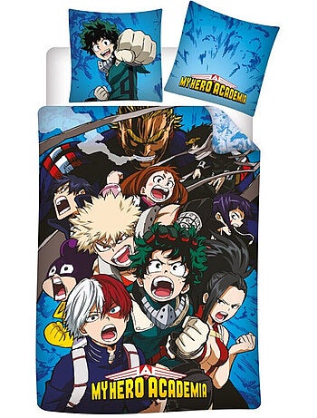Parure de lit réversible My Hero Academia - 140 cm x 200 cm