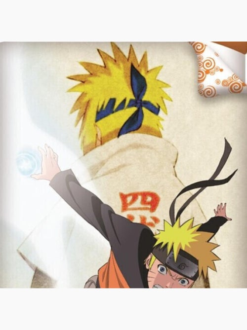 Parure de lit réversible Naruto - 140 cm x 200 cm - Kiabi