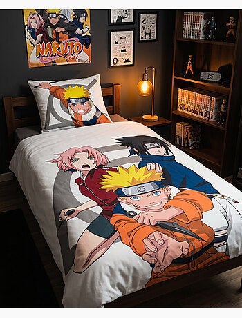 Parure de lit réversible Naruto