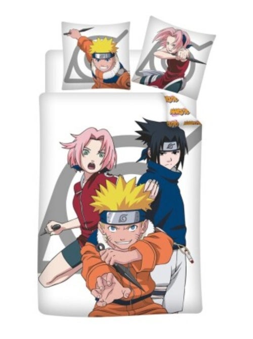 Parure de lit réversible Naruto - Kiabi