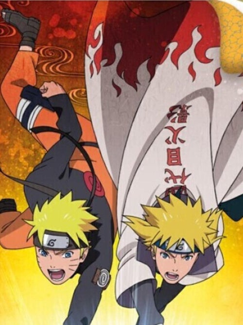 Parure de lit réversible Naruto et Minato Namikaze - 140 cm x 200 cm - Kiabi