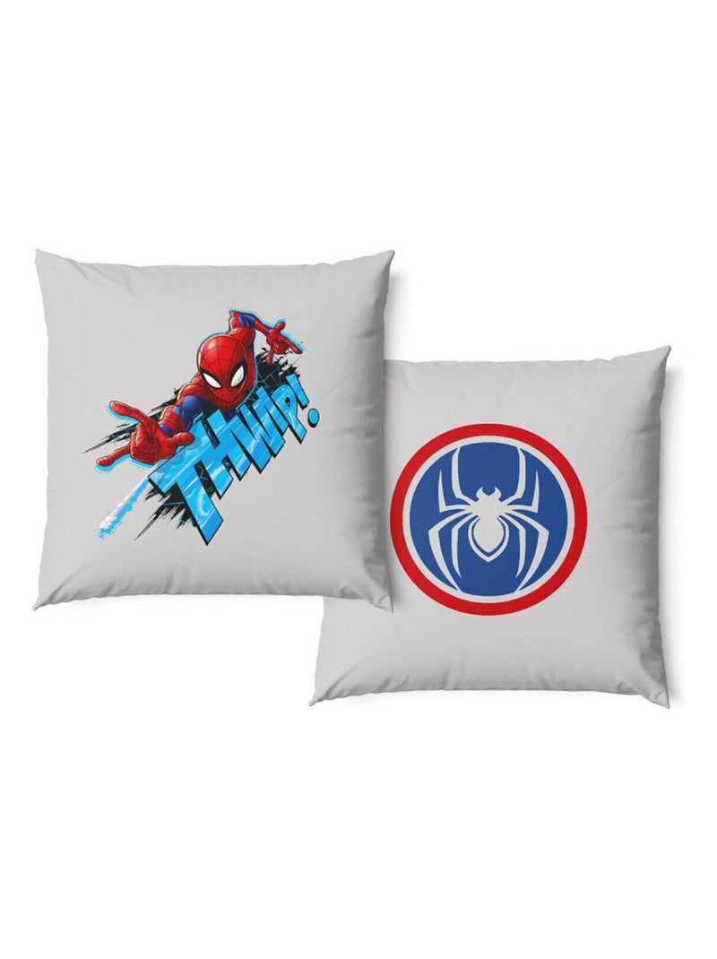 Parure de lit réversible Spider-Man 120x150 cm 100% Coton Marvel Avengers - Junior Multicolore - Kiabi