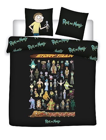 Parure de lit 'Rick et Morty' 2 personnes