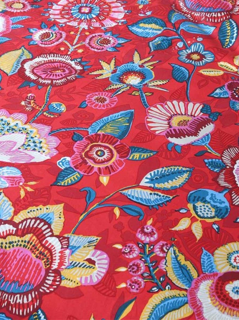 Parure de lit Rouge - Kiabi
