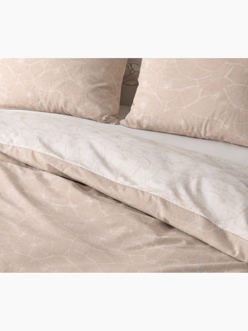 Parure de lit Sable Naturel Beige naturel - Kiabi