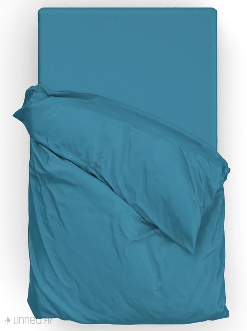 Parure de lit SAPRI satin de coton - Kiabi