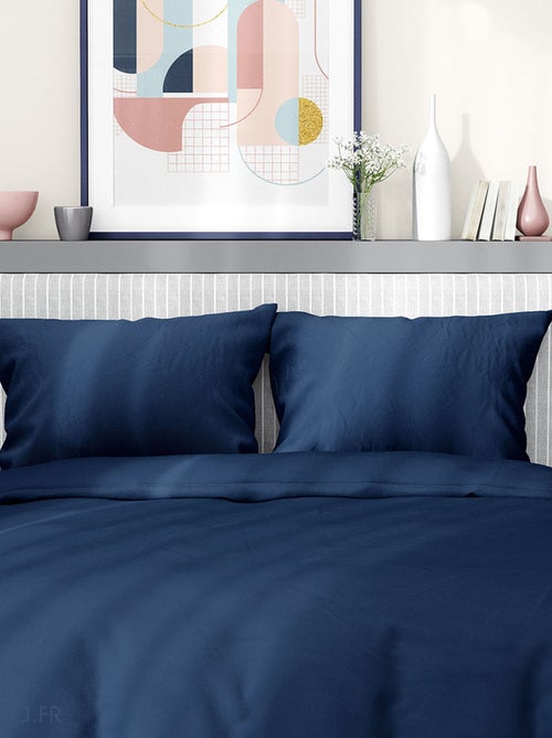 Parure de lit SAPRI satin de coton - Kiabi