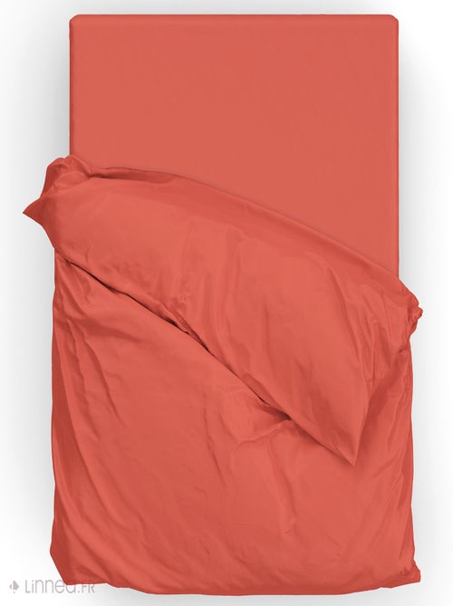 Parure de lit SAPRI satin de coton - Kiabi