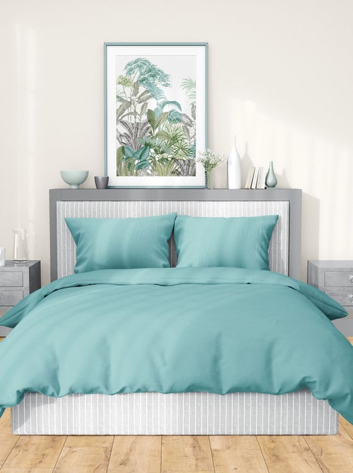 Parure de lit SAPRI satin de coton - Kiabi