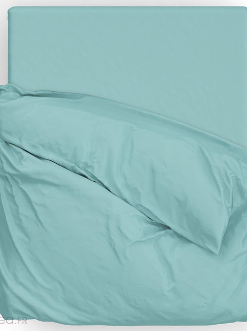 Parure de lit SAPRI satin de coton - Kiabi Parure de lit SAPRI satin de coton - Kiabi