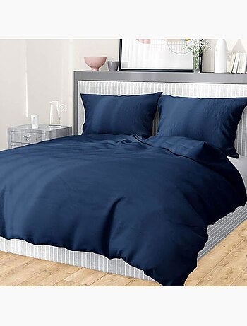 Parure de lit satin coton - 3 pièces