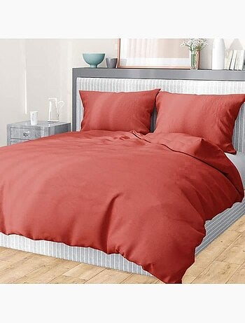 Parure de lit satin coton - 3 pièces