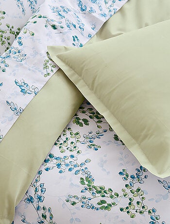 Parure de lit satin de coton ANGÈLE Taie 65x65 cm