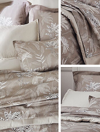 Parure de lit satin de coton CAYENNE Taie 50x70 cm