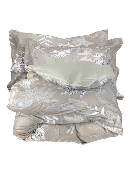 Parure de lit satin de coton CAYENNE Taie 50x70 cm - Kiabi