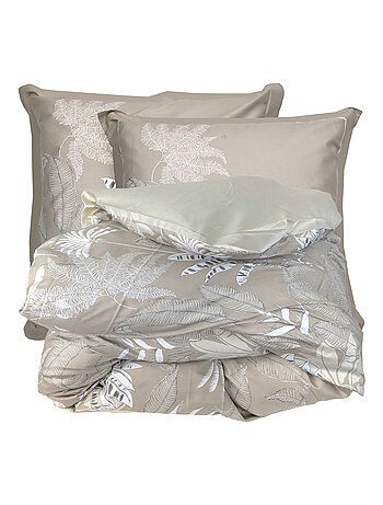 Parure de lit satin de coton CAYENNE Taie 65x65 cm